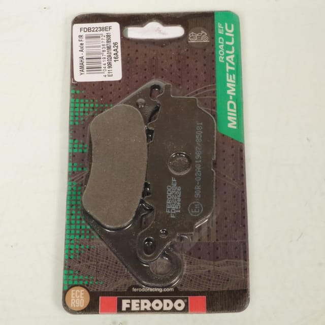 Bremsbelag Ferodo Für Roller 684 125 27699 2024 Bis 2025 Hinten