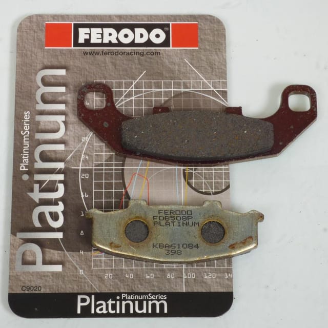 Bremsbelag Ferodo Für Motorrad Kawasaki 500 Gpz S Ex 2 Disques