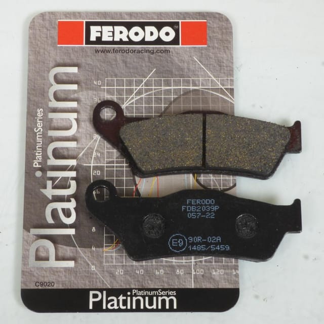 Bremsbelag Ferodo Für China-motorrad 125 Motocycle Hinten /