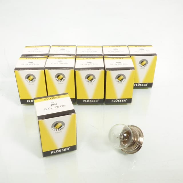 Glühlampe Flosser Für Roller Peugeot 50 Ludix One 10p 2004 Bis