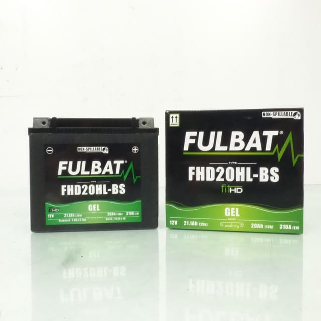 Batterie Sla Fulbat Für Motorrad Harley Davidson 1450 Super Glide