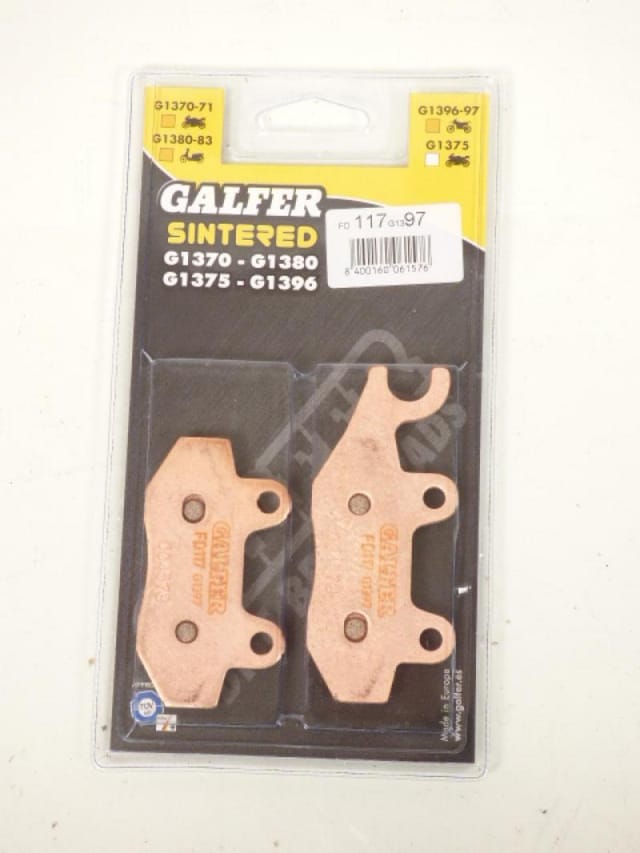 Bremsbelag Galfer Für Motorrad 149 125 27303 Ab 2012 Neu