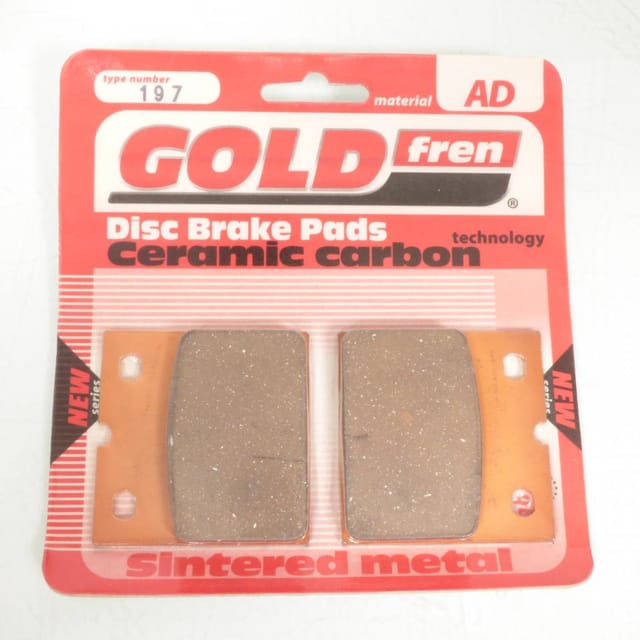 Bremsbelag Gold Fren Für Motorrad Bmw 800 R 80 Ch 1990 Bis 1995