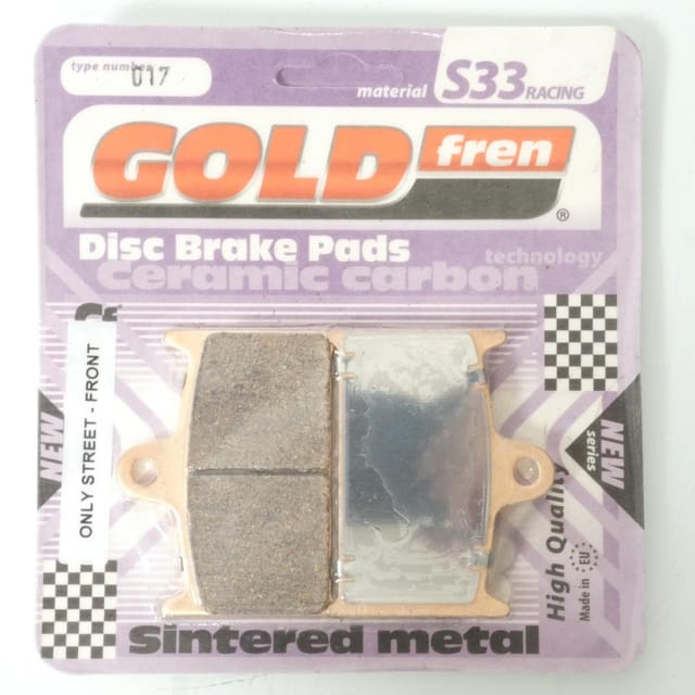 Gold Fren-bremsbelag Für Mz 1000 S (2003–2007), Vorne/hinten, Neu