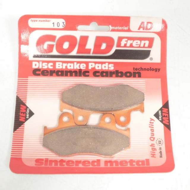 Bremsbelag Gold Fren Für Roller Honda 150 Sh 2001 Bis 2004 Vorne