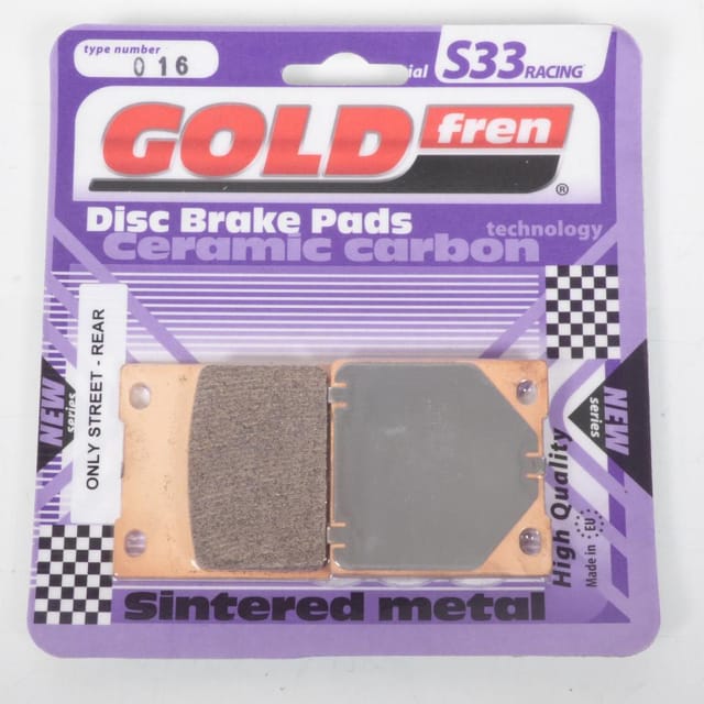 Gold-fren-bremsbelag Für Chinesisches Motorrad, 1200 Ccm, Neu