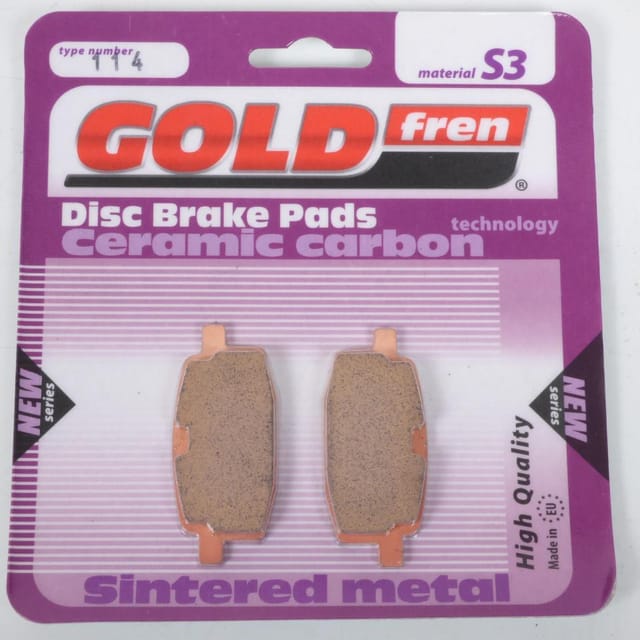 Gold Fren-bremsbelag Für Quadzilla 110 Wk (baujahre 2006 Bis