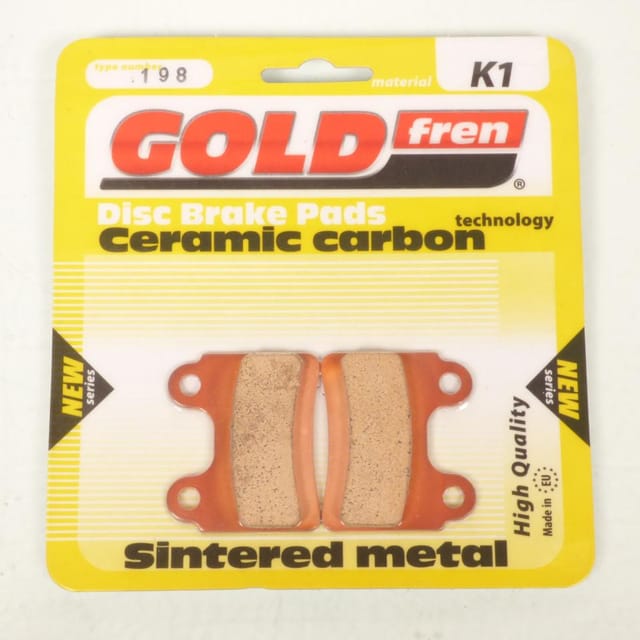 Bremsbelag Gold Fren Für Motorrad Scorpa 80 0.8 2006 Vorne Neu