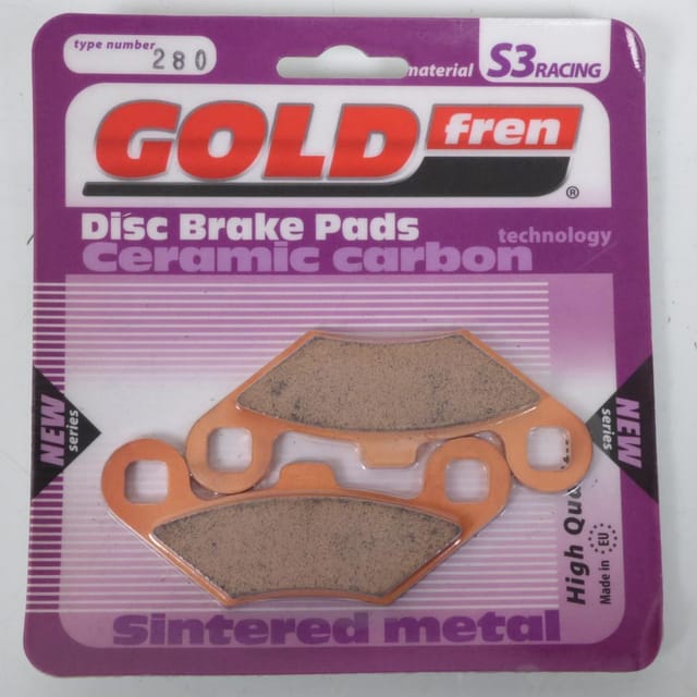 Gold Fren-bremsbelag Für Chinesisches Quad 520 Atv, Neu