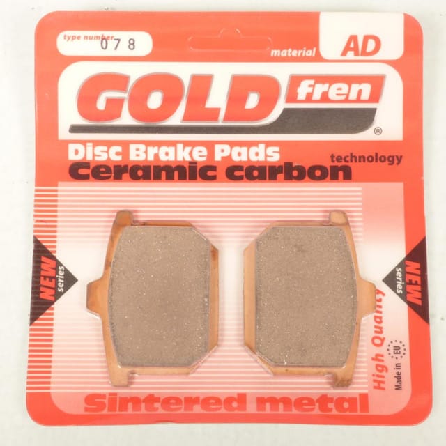 Bremsbelag Gold Fren Für Motorrad Honda 1000 Cbx Z 1979 Bis 1980