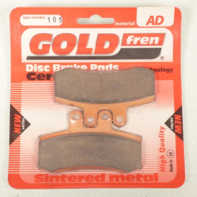 Bremsbelag Gold Fren Für Motorrad Mz 660 Baghira Forest 1996 Bis
