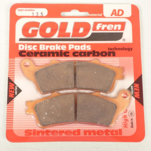Bremsbelag Gold Fren Für Roller Garelli 250 Skynet 2002 Vorne