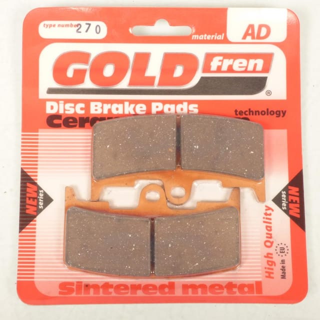 Bremsbelag Gold Fren Für Motorrad Buell 1200 Xb-12r Firebolt 2004