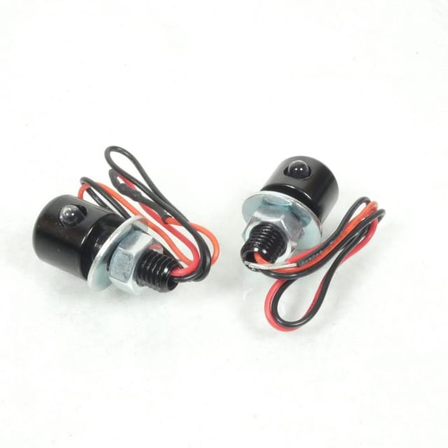 Led-kennzeichenbeleuchtung, 12 V, Schwarz Eloxiert, Für