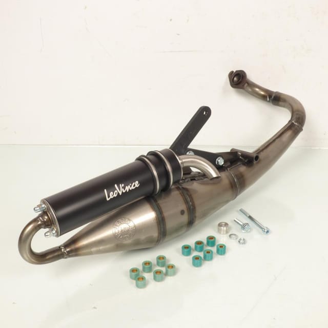 Auspuff Leovince Für China-roller 50 Scoot Neu
