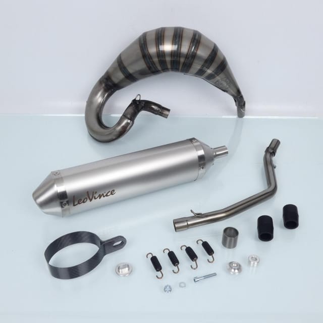 Auspuff Leovince Für Motorrad Hm 50 Crm Derapage 2006 Bis 2013