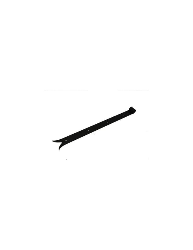 Penture Queue De Carpe Noire Design Traditionnel, Acier Robuste - Lowepro