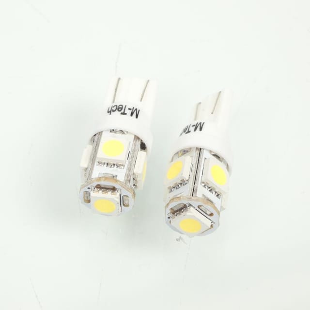 M-tech Led-glühbirne Für Autos, 12 V, 1,2 W, W2.1x9,5d, T10, W5w,