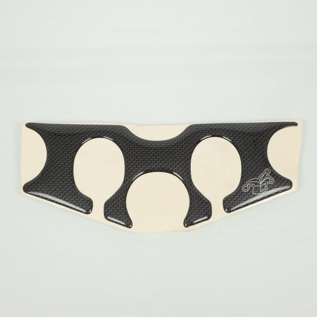 Gabelbrückenschutz Selbstklebend Mad Carbon-look 203x80mm Für