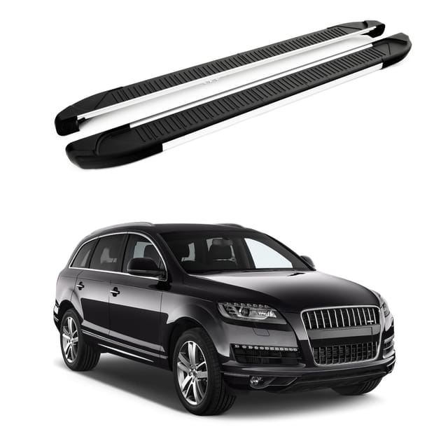 Turtle Kompatibel Mit Audi Q7 (4l) 2006-2015 Trittbrett Another Grau