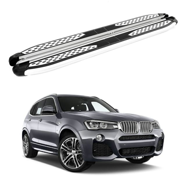 Turtle Kompatibel Mit Bmw X3 (f25) 2011-2017 Trittbrett Plus Grau