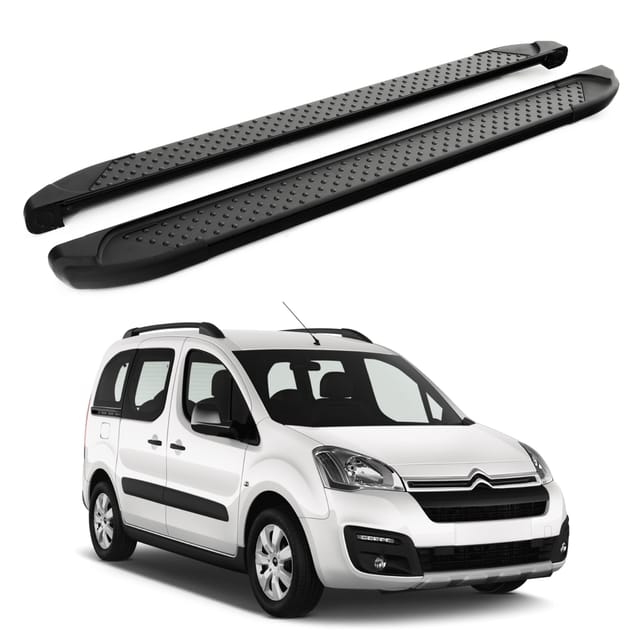 Turtle Kompatibel Mit Citroen Relay 2006-2025 / Mittlere Version Trittbrett Sapphire V1 Schwarz