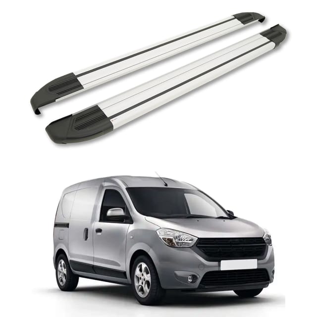 Turtle Kompatibel Mit Dacia Dokker 2013-2022 Trittbrett Brillant Grau