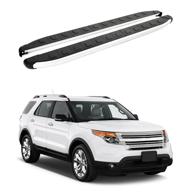 Turtle Kompatibel Mit Ford Explorer (u502) 2011-2015 Trittbrett Alyans Grau