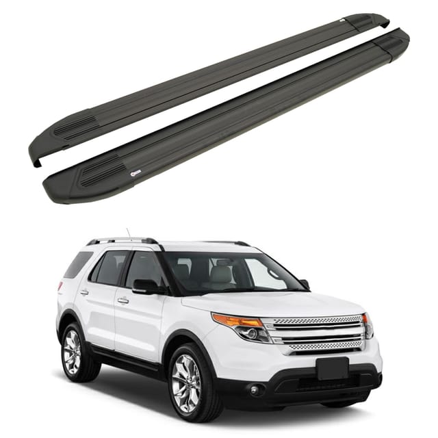 Turtle Kompatibel Mit Ford Explorer (u502) 2011-2015 Trittbrett Brillant Schwarz