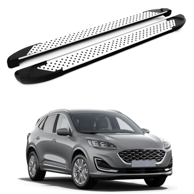 Turtle Kompatibel Mit Ford Kuga (cx482) 2020-2025 Trittbrett Sapphire V1 Grau