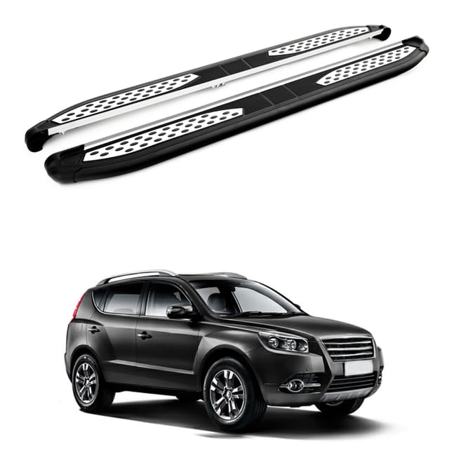 Turtle Kompatibel Mit Geely Emgrand X7 2014-2022 Trittbrett Plus Schwarz
