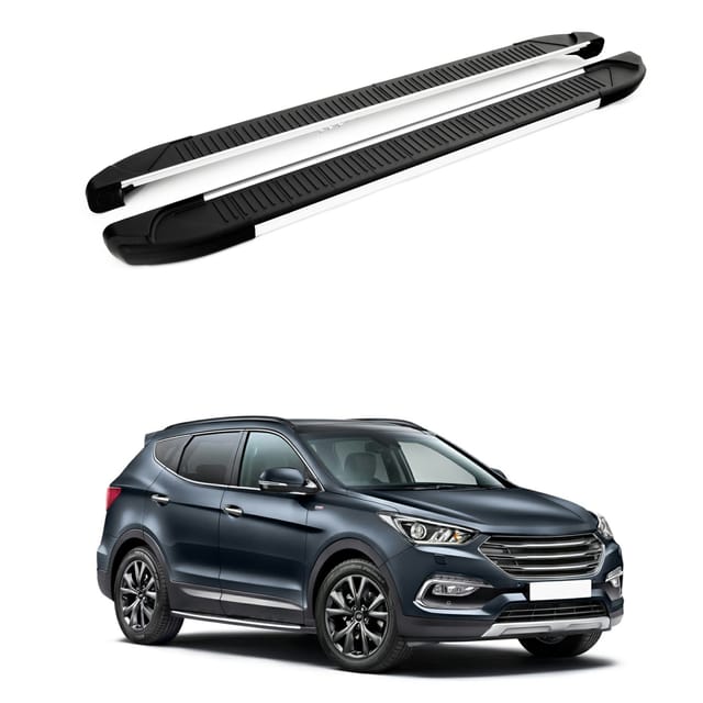 Turtle Kompatibel Mit Hyundai Grand Santa Fe (dm) 2013-2018 Trittbrett Another Grau