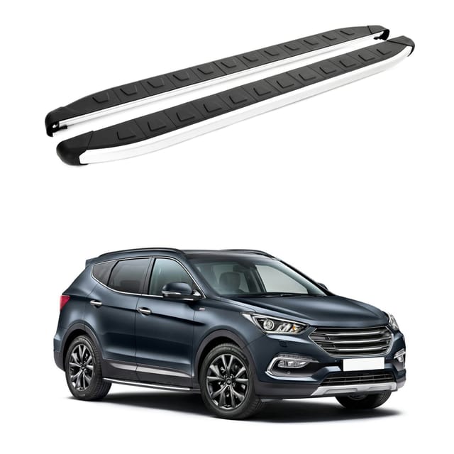 Turtle Kompatibel Mit Hyundai Grand Santa Fe (dm) 2013-2018 Trittbrett Alyans Grau