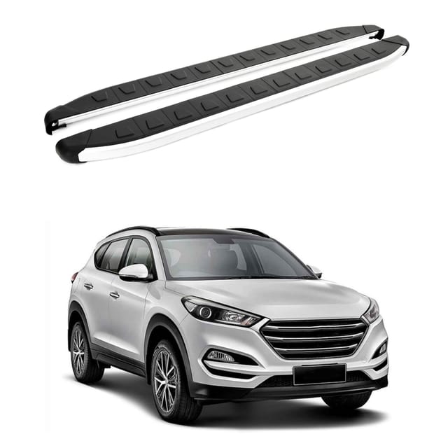 Turtle Kompatibel Mit Hyundai Tucson (tl) 2016-2021 Trittbrett Alyans Grau
