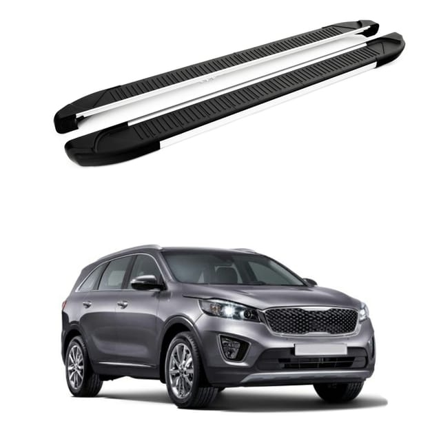 Turtle Kompatibel Mit Kia Sorento Prime (um) 2015-2020 Trittbrett Another Grau