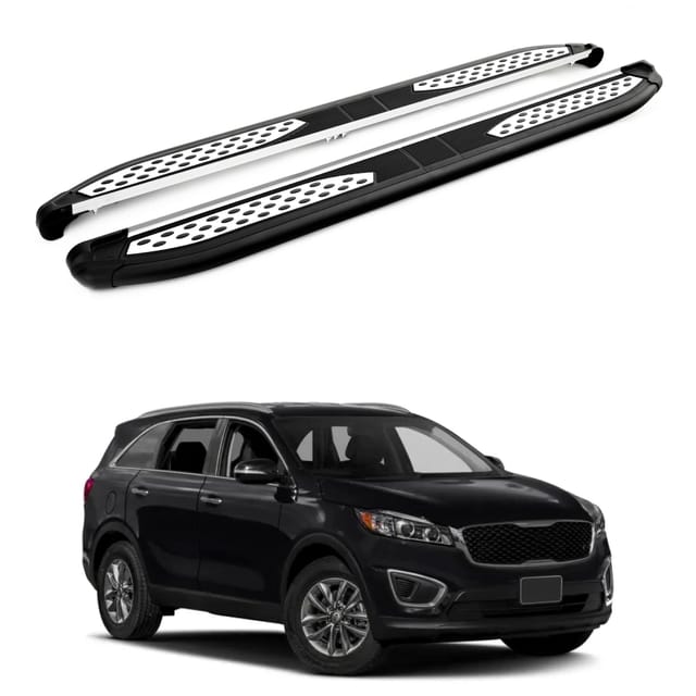 Turtle Kompatibel Mit Kia Sorento (xm) [ru] 2013-2017 Trittbrett Plus Schwarz