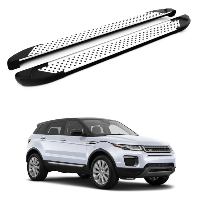 Turtle Kompatibel Mit Land Rover Range Rover Evoque (l538) 2011-2018 Trittbrett Sapphire V1 Grau