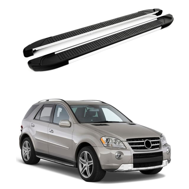 Turtle Kompatibel Mit Mercedes-benz M-class (ml-w164) 2006-2011 Trittbrett Another Grau