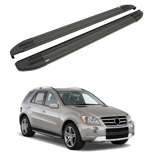 Turtle Kompatibel Mit Mercedes-benz M-class (ml-w164) 2006-2011 Trittbrett Brillant Schwarz