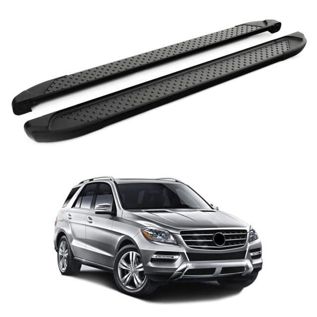 Turtle Kompatibel Mit Mercedes-benz M-class (ml-w166) 2012-2019 Trittbrett Sapphire V1 Schwarz