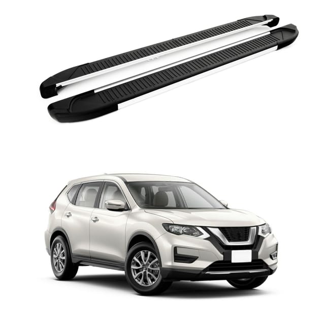 Turtle Kompatibel Mit Nissan X-trail (t32) 2014-2022 Trittbrett Another Grau