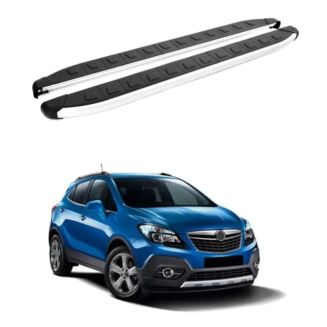 Turtle Kompatibel Mit Opel Mokka 2013-2020 Trittbrett Alyans Grau
