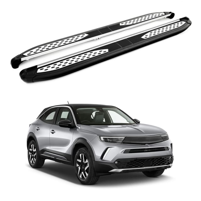 Turtle Kompatibel Mit Opel Mokka 2021-2025 Trittbrett Plus Schwarz