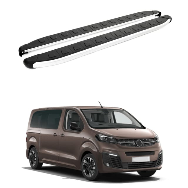 Turtle Kompatibel Mit Opel Zafira Life (mk3) 2019-2025 / Lange Version Trittbrett Alyans Grau