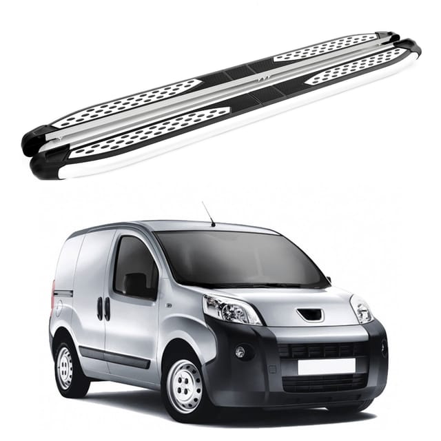 Turtle Kompatibel Mit Peugeot Bipper 2008-2018 Trittbrett Plus Grau
