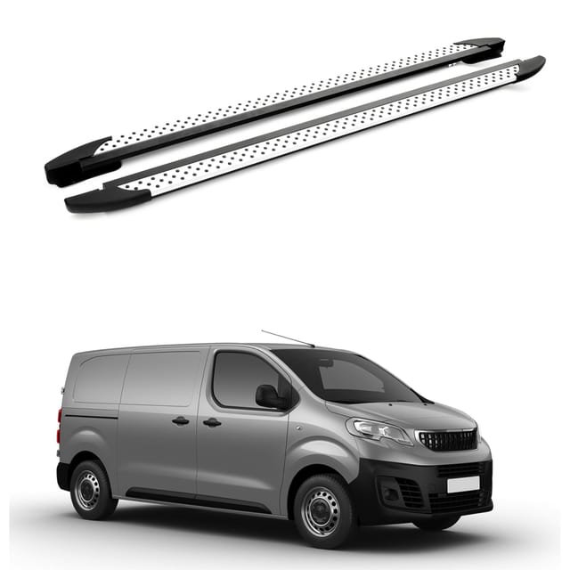 Turtle Kompatibel Mit Peugeot Expert (mk3) 2017-2025 / Kurze Version Trittbrett Era V1 Grau