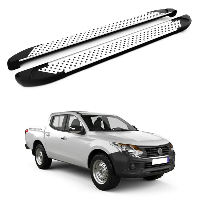 Turtle Kompatibel Mit Ram 1200 2016-2021 Trittbrett Sapphire V1 Grau