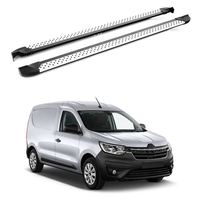 Turtle Kompatibel Mit Renault Express 2021-2025 Trittbrett Era V2 Grau