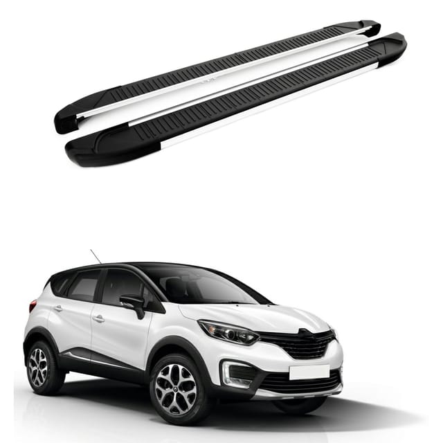 Turtle Kompatibel Mit Renault Kaptur 4x4 (ha) [ru] 2016-2019 Trittbrett Another Grau