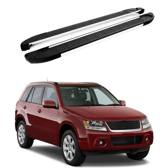 Turtle Kompatibel Mit Suzuki Grand Vitara (jt) 2005-2014 Trittbrett Another Grau